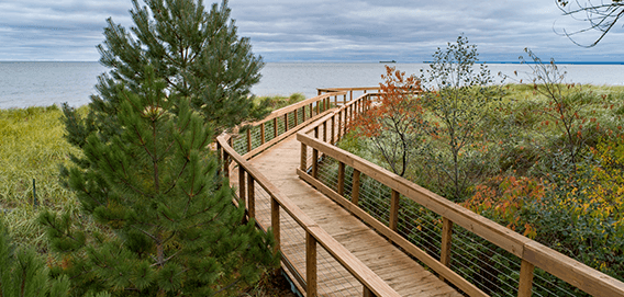 Duluth Lake Superior Boardwalk
